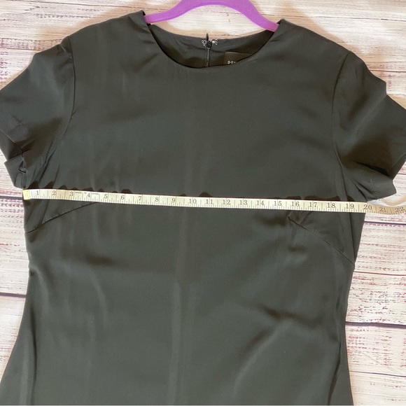 Donna Morgan Short Sleeve Black Maxi Dress, 12 - Picture 8 of 12